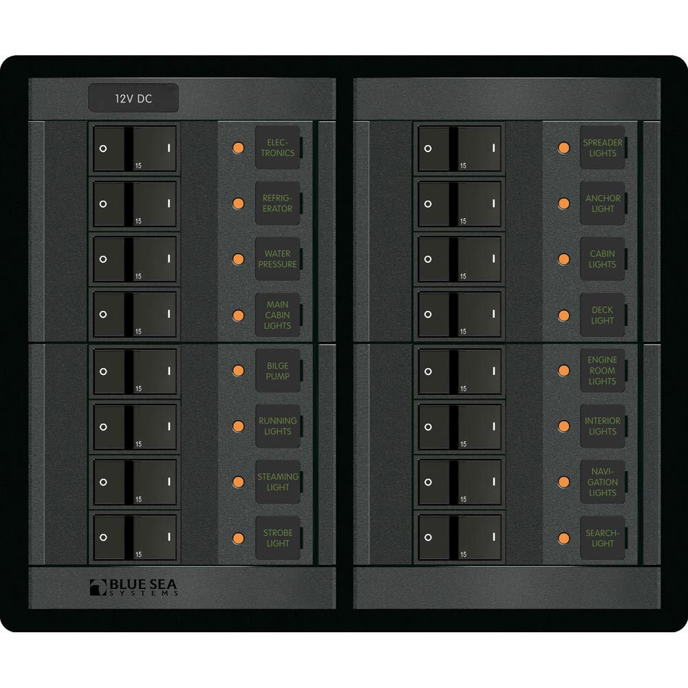 Blue Sea 1222 12V DC 16 Position - 1222