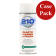 Camco 210 Plastic Cleaner Polish - 14oz Spray - Case of 12 - 40934CASE