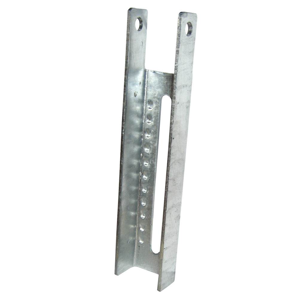 C.E. Smith galvanized vertical bunk bracket lanced style 9-1/2 inch for boat trailers