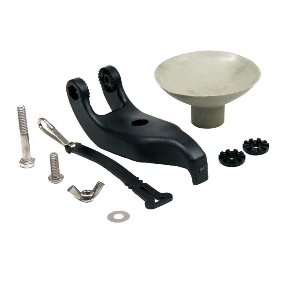 Humminbird MHX XNPT portable hardware kit with mounting components and suction cup for XNT transducers