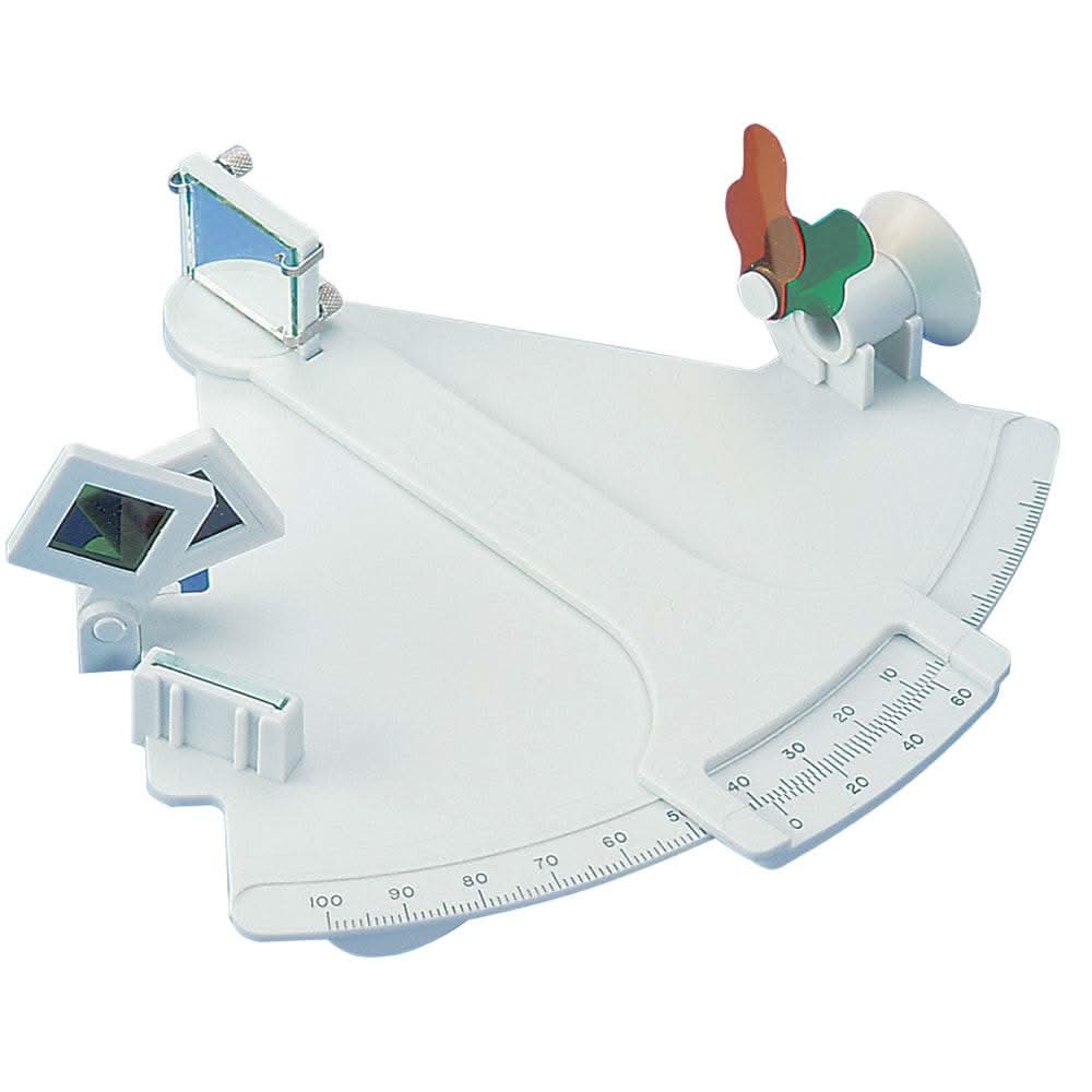 Davis Mark 3 Marine Sextant white training navigation tool with sunshades and angle scale