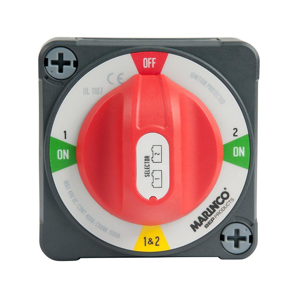 BEP Pro Installer 400A EZ-Mount Battery Selector Switch (1-2-Both-Off) - 771-S-EZ