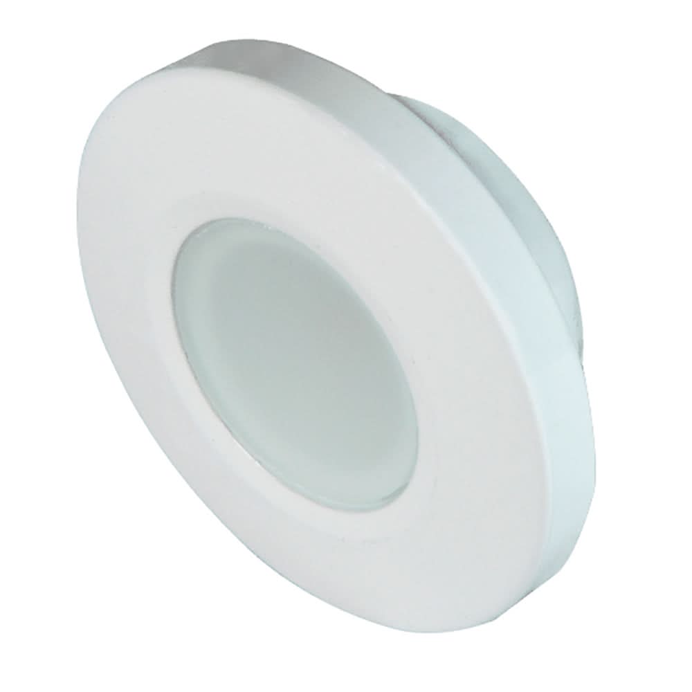 Lumitec Orbit Flush Mount Down Light Spectrum RGBW - White Housing - 112527