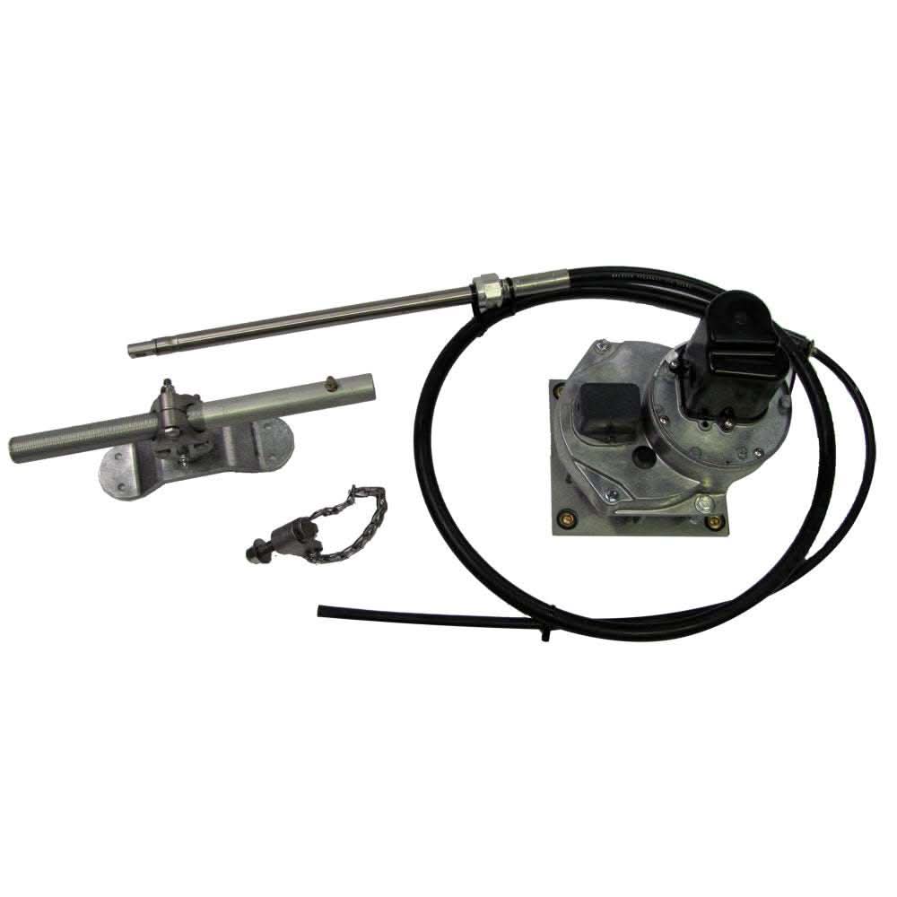 Octopus Sailboat Drive inboard system with 12" stroke, steering cable and universal connection kit for yachts up to 38 feet