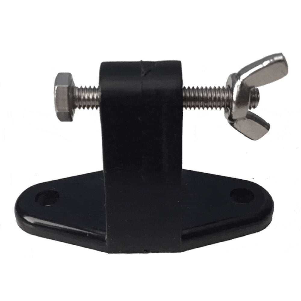 HawkEye transom mount transducer bracket kit with wing nut and bolt for fishing depth sounders