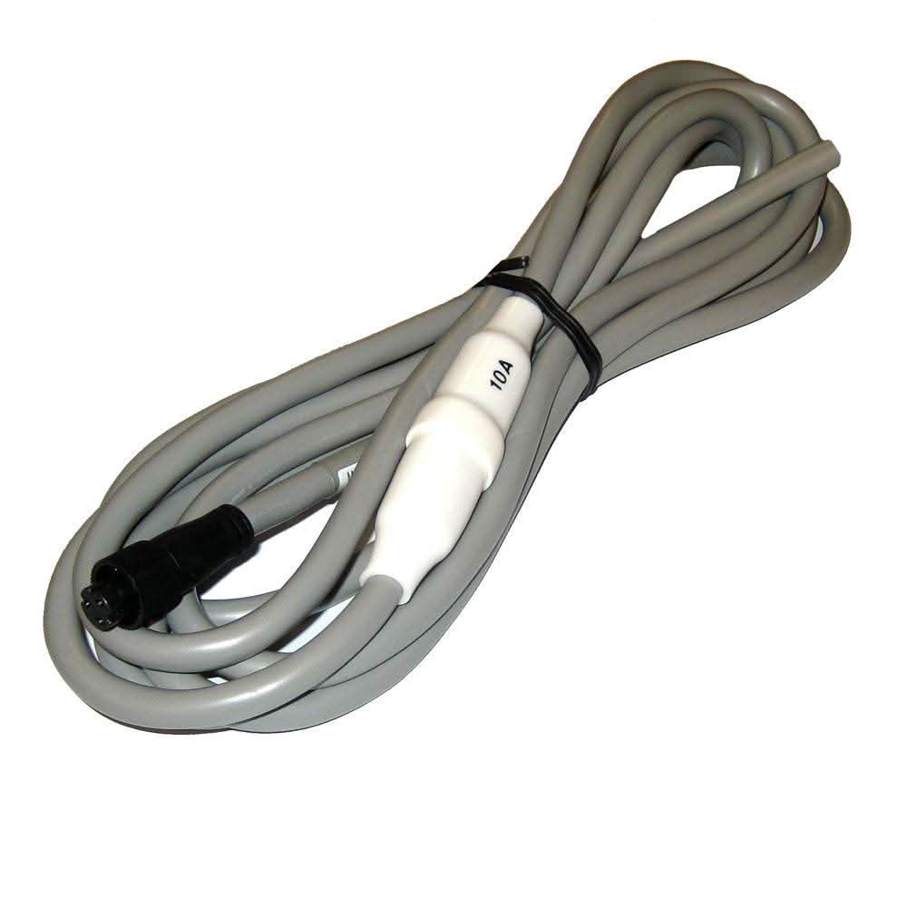 Furuno Power Cable Assembly 3M with 10A fuse and black connector