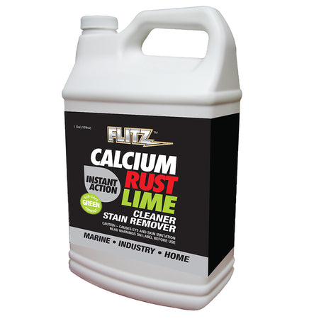Flitz Instant Calcium, Rust & Lime Remover - Gallon Refill - CR 01610