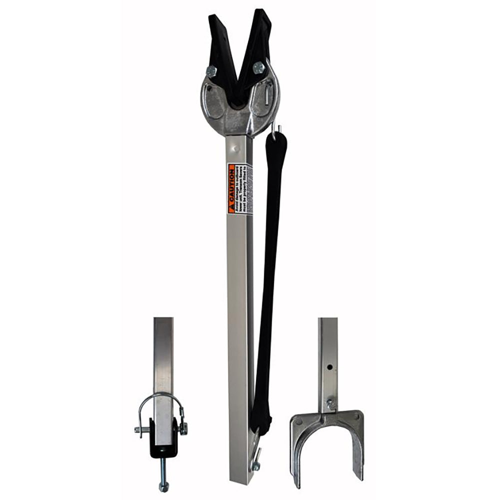 Attwood Adjustable Transom Saver - Composite - Roller/Bolt - SP-400-RB