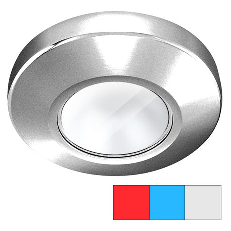 i2Systems Profile P1120 Tri-Light Surface Light - Red, White & Blue - Brushed Nickel Finish - P1120Z-41HAE