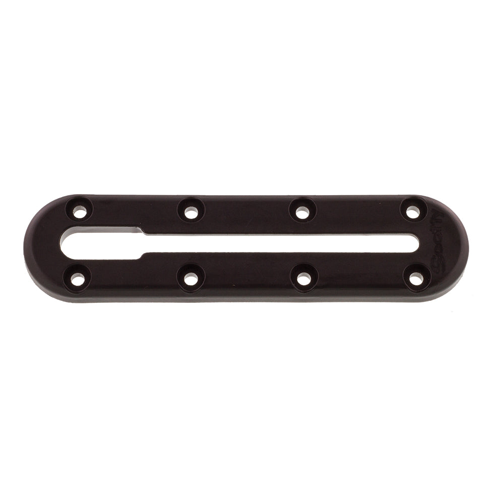 Scotty 440 Low Profile Track - Black - 4" - 0440-BK-4