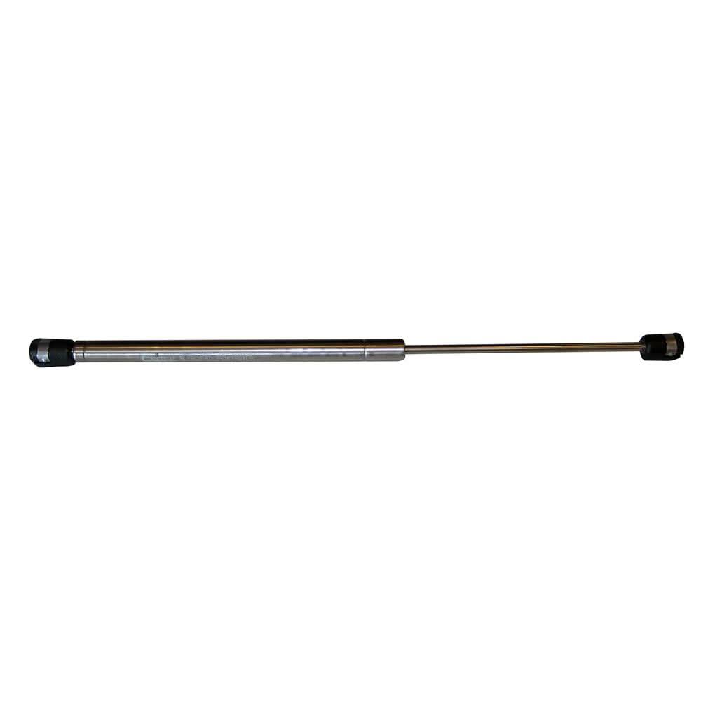 Whitecap 17 inch stainless steel gas spring with 40lb force and 6mm rod diameter