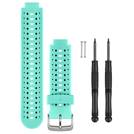 Garmin Replacement Watch Bands - Blue Frost Silicone - 010-11251-85
