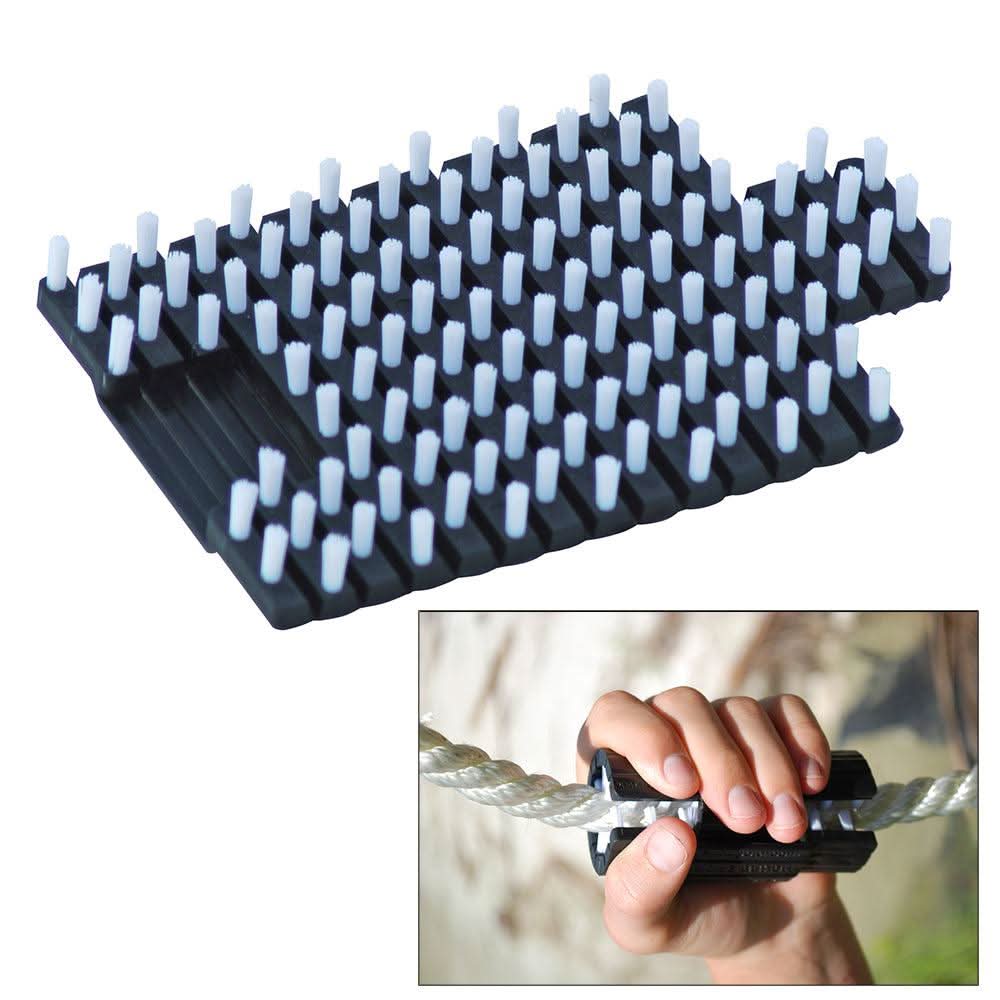 Shurhold Flexible Rope & Cord Brush cleaning white rope tubular items dock lines rigging ropes hoses power cables railings