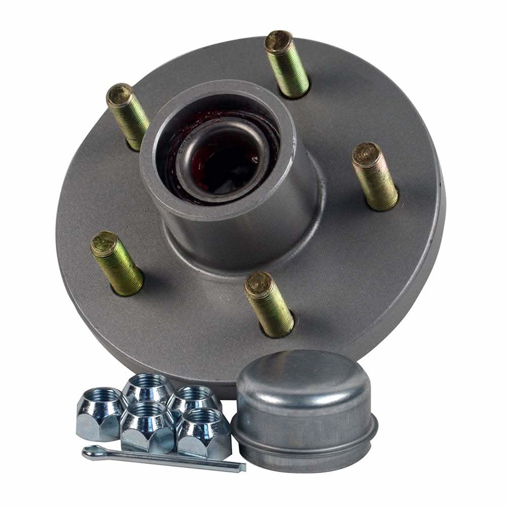 C.E. Smith Trailer Hub Kit 1-3/8 x 1-1/16 tapered 5 x 4-1/2 galvanized with nuts and cotter pin