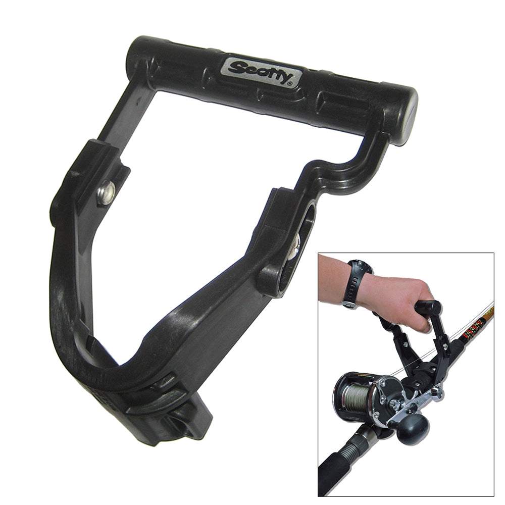 Scotty 420 REEL E-Z rod handle for improved control and adjustable height with stainless steel fasteners