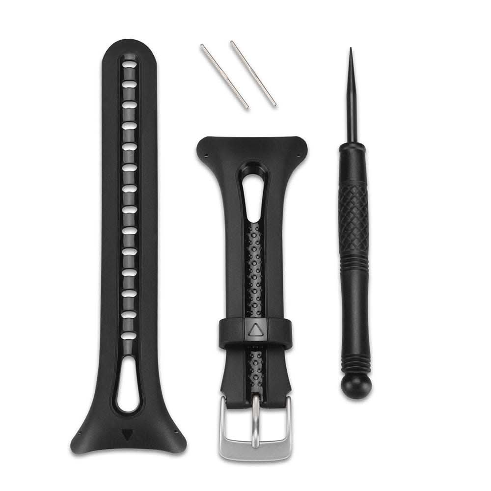 Garmin Forerunner 1015 black small replacement watch band with tool and pins
