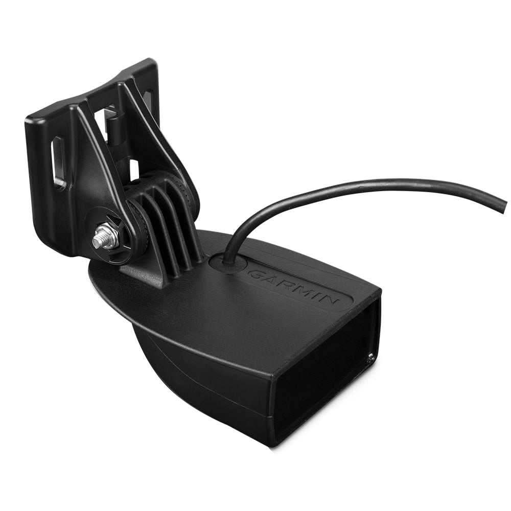 Garmin GT15M-TM 8-pin transom mount transducer for clear bottom definition and fish arches up to 1900 feet depth