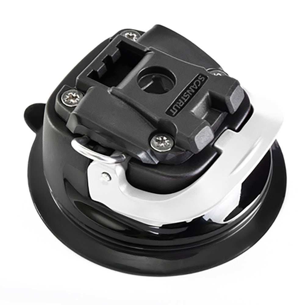 Scanstrut ROKK Mini suction cup mount for secure electronics attachment on vehicles and boats