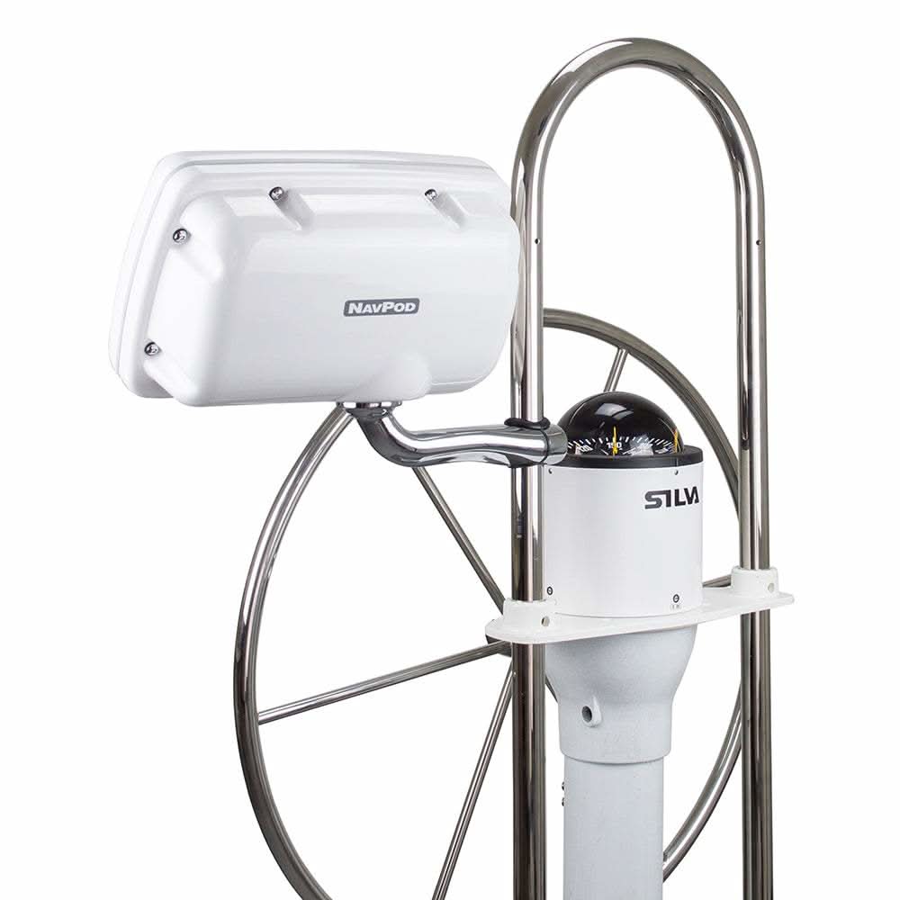 RailMount NavPod RMX4900-09 for Raymarine c95/c97 & e95/e97 with stainless steel arm fitting 1" or 1.25" tubing