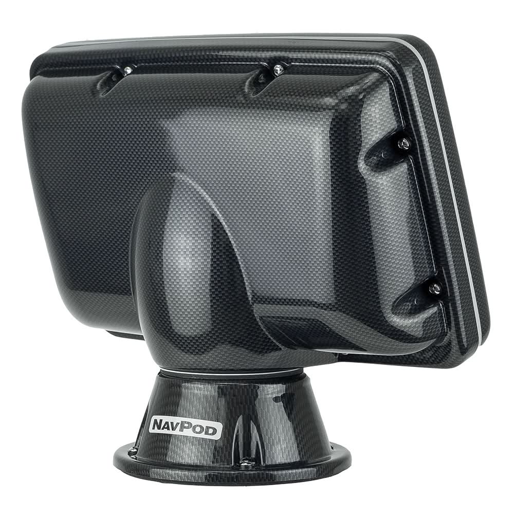 NavPod PP4808 PowerPod Pre-Cut for Simrad NSS8/B&G Zeus Touch 8 - Carbon Black - PP4808-C