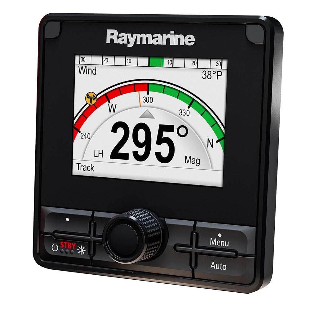 Raymarine P70Rs Autopilot Controller with rotary knob and bright LCD display for marine navigation