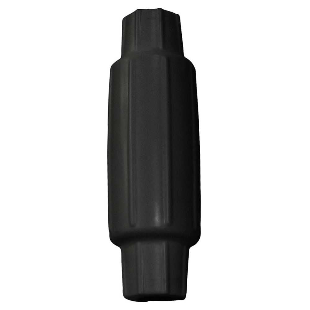 Black 18-inch Dock Edge Torpedo Bumper for dock leg protection