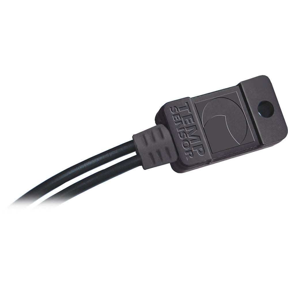 Blue Sea 1821 Universal Temperature Sensor with waterproof design and 18-inch wire length for P12 Charger and OLED meters.
