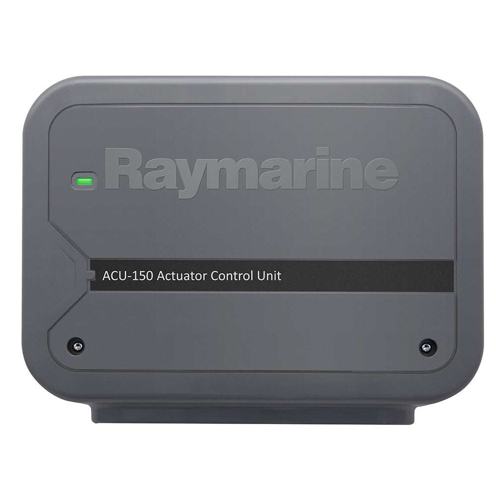 Raymarine ACU-150 actuator control unit for Evolution autopilot system with SeaTalkng connectivity, 12V DC power.