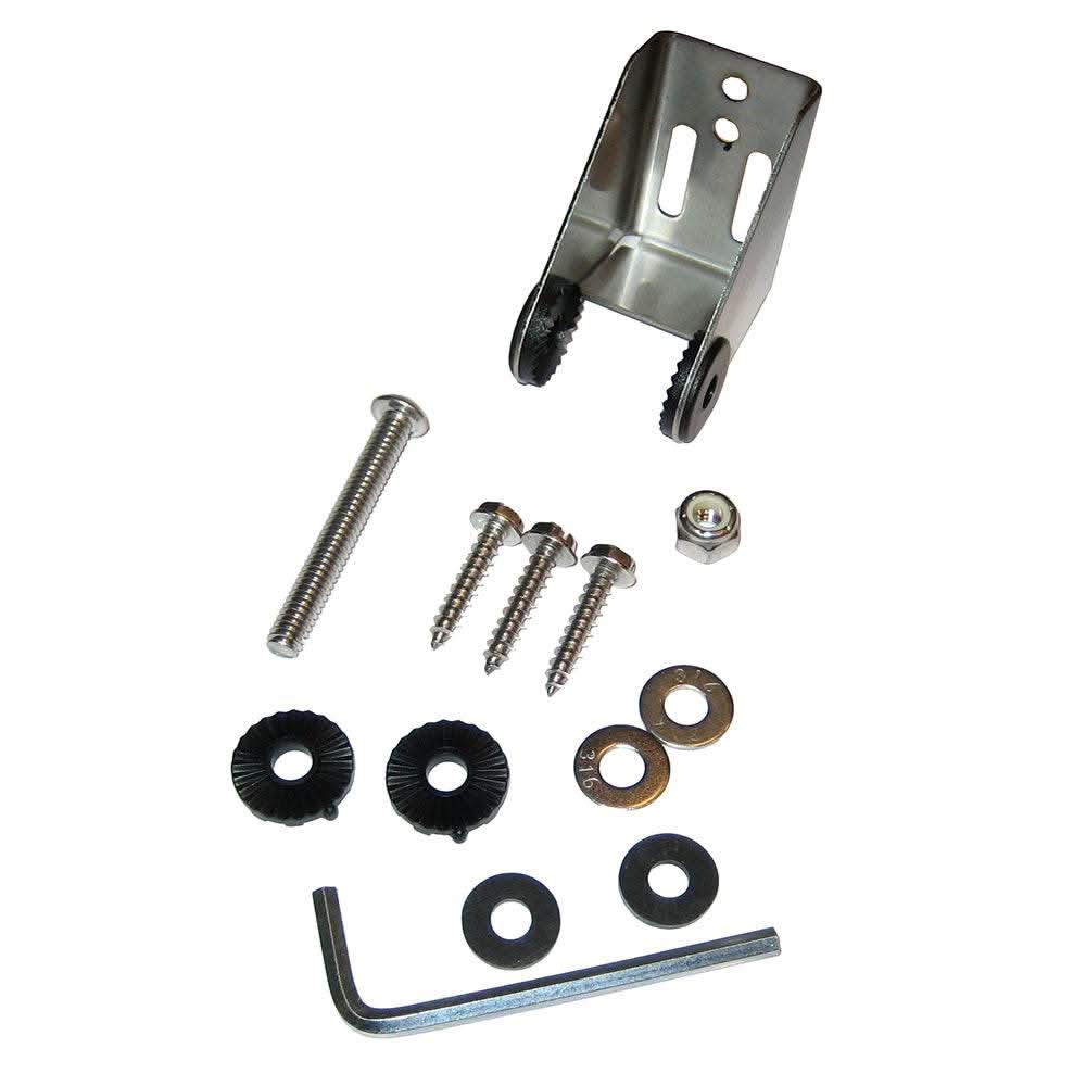 Humminbird MHX MXNT stainless steel transom mount hardware kit with screws and wrench for MEGA transducer