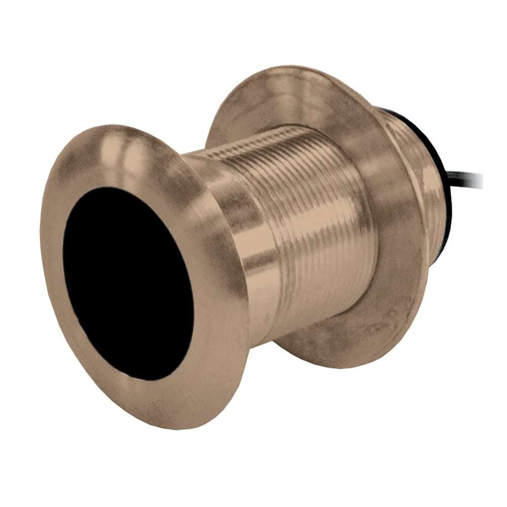 Airmar B117 bronze thru-hull transducer with Humminbird #9 plug and 7-pin connection