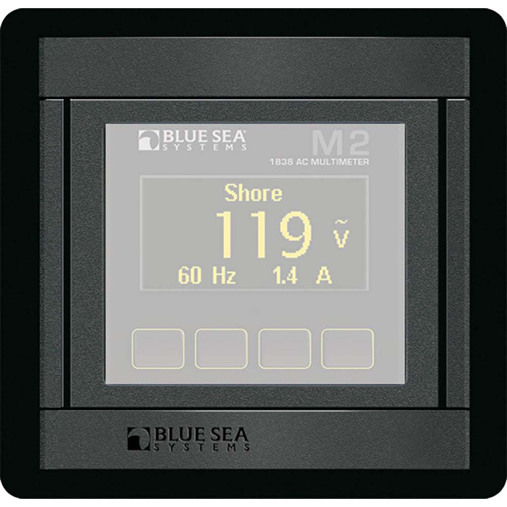 Blue Sea 1525 360 Panel M2 Monitor Panel Blank for M2 Monitor mounting and matching existing 360 panels