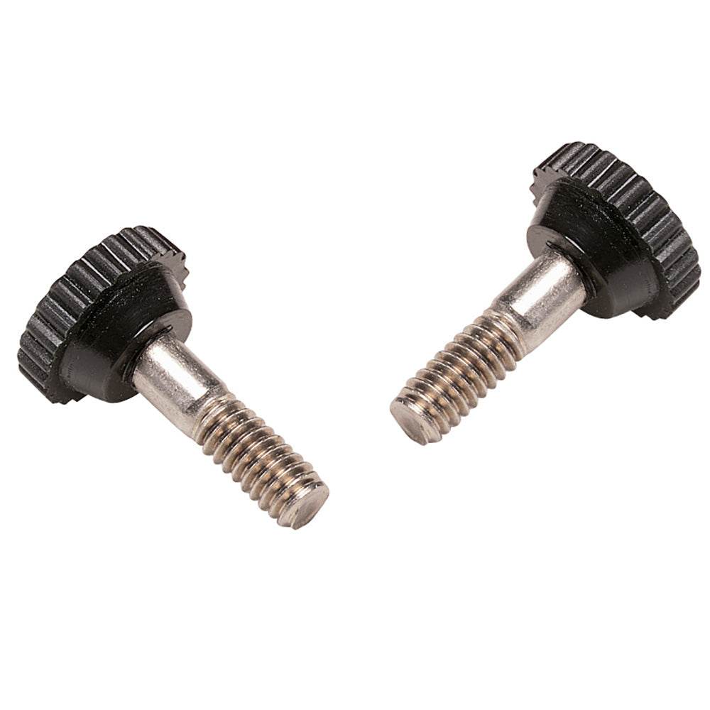 Taylor Made black Bimini hinge thumb screws pair replacement hardware