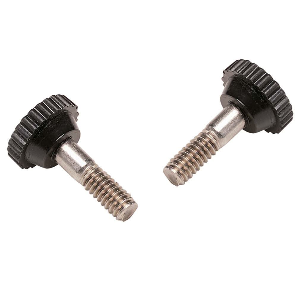 Taylor Made black Bimini hinge thumb screws pair replacement hardware