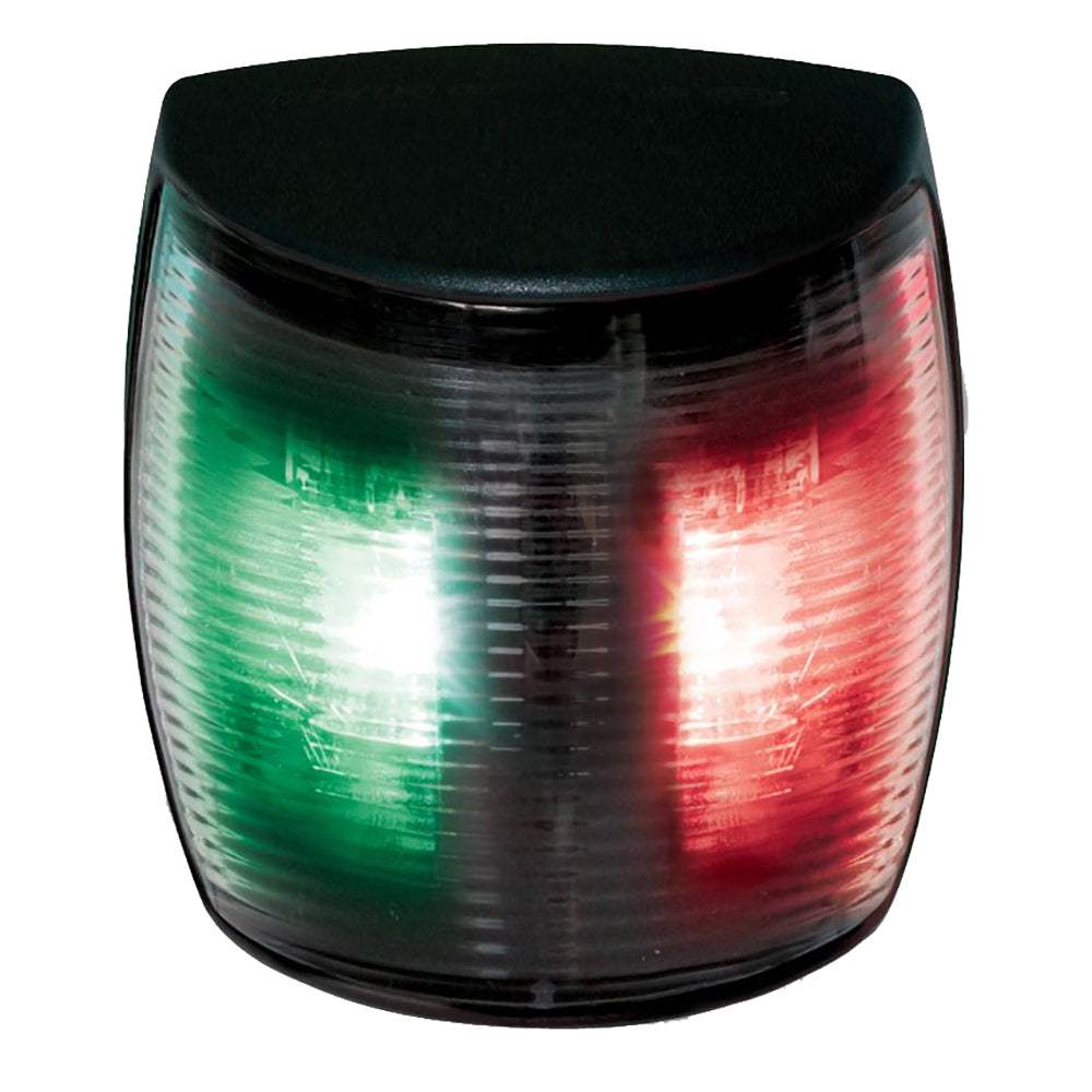 Hella Marine BSH NaviLED PRO bi-color navigation lamp with black housing, 2nm visibility, LED, IP67 sealed, energy-efficient marine navigation light