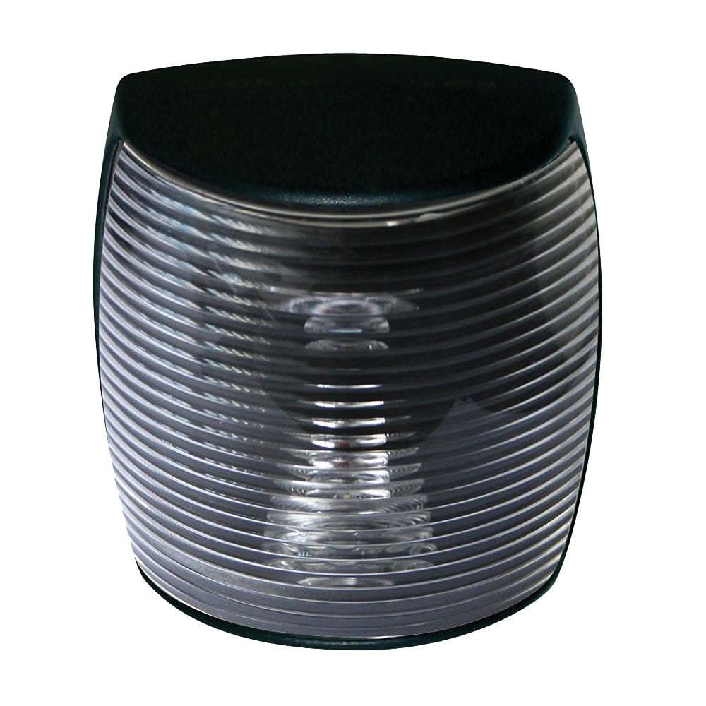 Hella Marine NaviLED PRO black masthead navigation lamp with clear ribbed lens and 3 nautical mile visibility