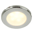 Hella Marine EuroLED 75 3" Round Screw Mount Down Light - Warm White LED - Stainless Steel Rim - 24V - 958109121