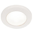 Hella Marine EuroLED 75 3" Round Screw Mount Down Light - White LED - White Plastic Rim - 12V - 958110011