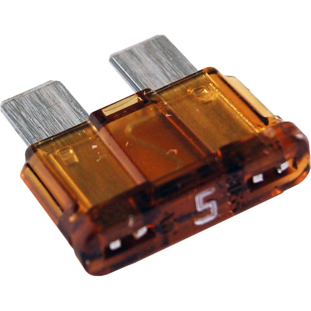 Blue Sea ATO/ATC 5 Amp fuse with tin-plated blades for automotive circuit protection