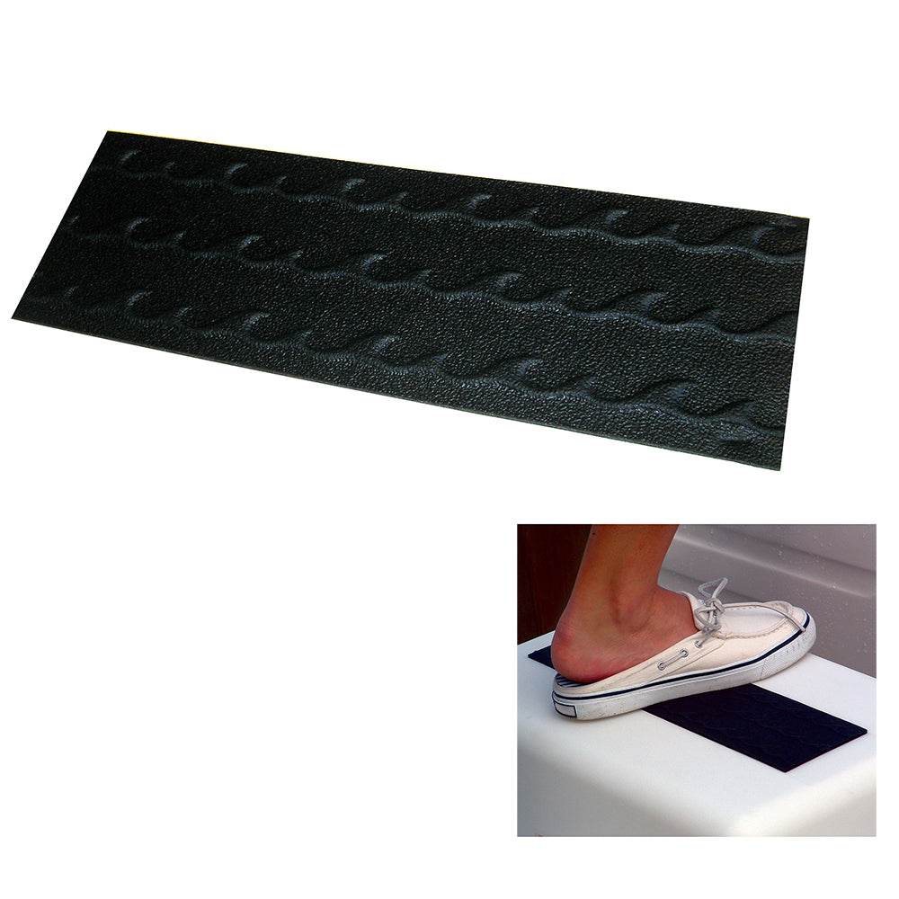 Taylor Made Step-Safe Non-Slip Adhesive Pad black textured grip with paddle pattern for wet or dry surfaces