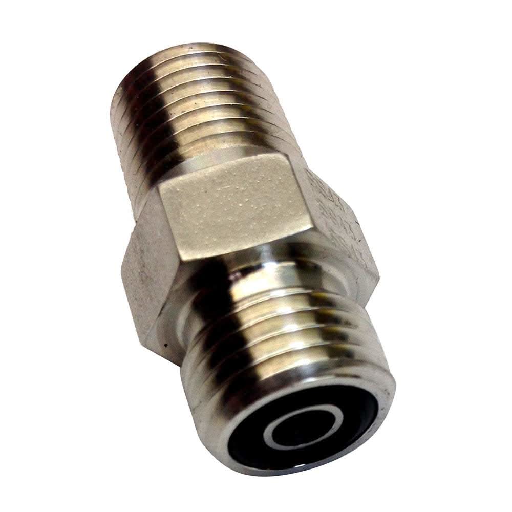 Uflex Powertech Male Connector for Autopilot to ORF Hose stainless steel fitting