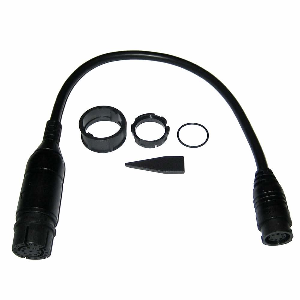 Raymarine Axiom RV Adapter Cable 25-pin to 7-pin transducer connector with accessories