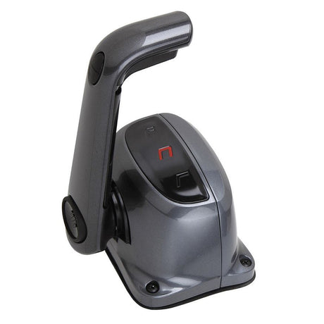 Uflex Single Lever Top Mount Control with Neutral Lock and Trim Switch - Black - B501BT/L
