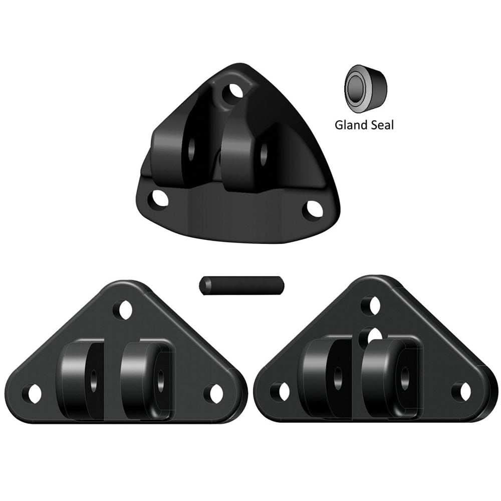 Lenco Universal Actuator mounting bracket replacement kit with gland seal and hardware