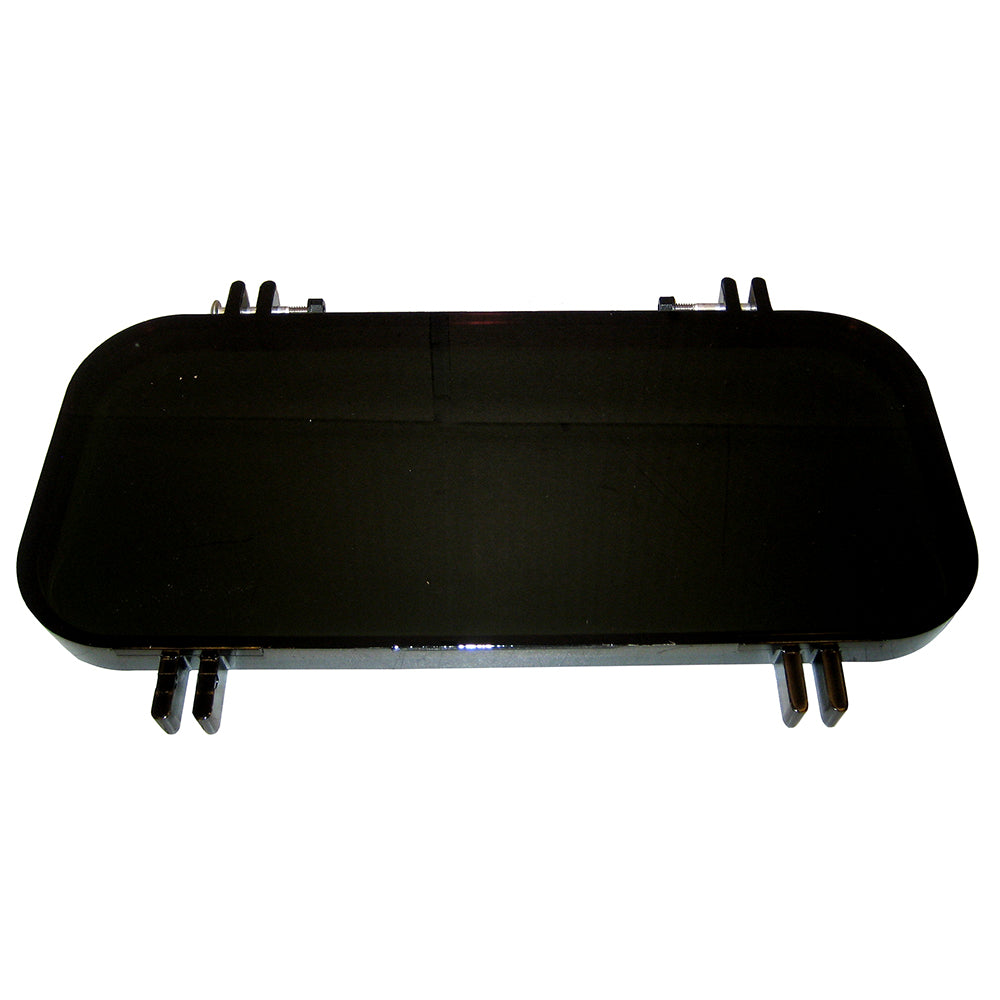 Beckson Replacement Portlight Lens Only - 5" x 12" - Smoke - LNZ-512S