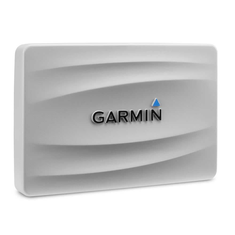 Garmin Protective Cover for GNX 120 marine device in white with logo