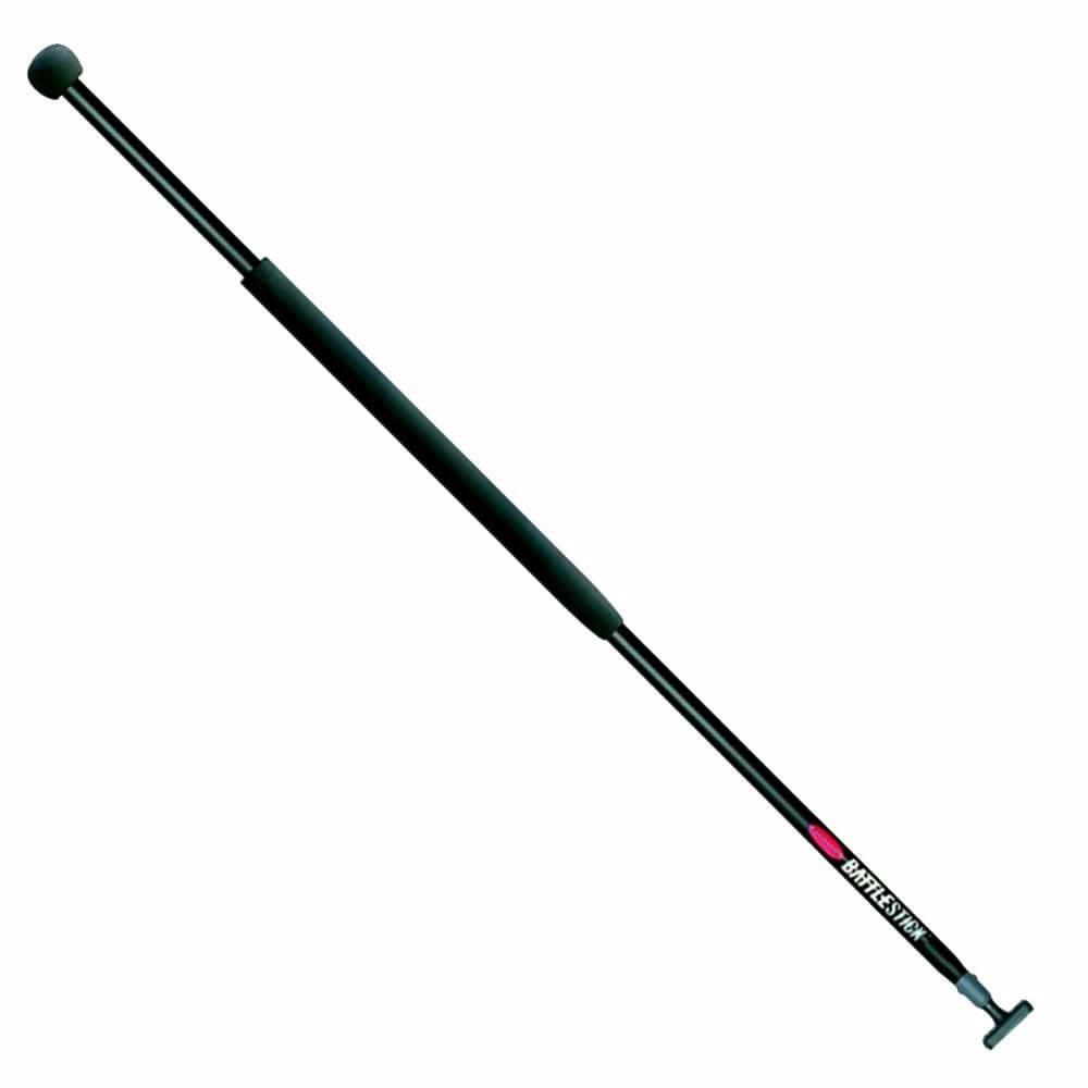 Ronstan Battlestick telescopic tiller extension with non-slip Evalon grip and corrosion-resistant black anodized alloy tube
