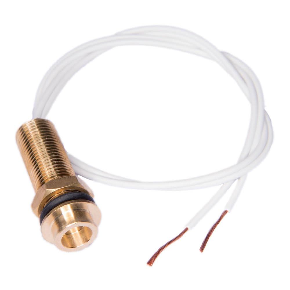 Siren Marine Canvas Snap Cover Sensor for boat entry alert with wired connection and brass body