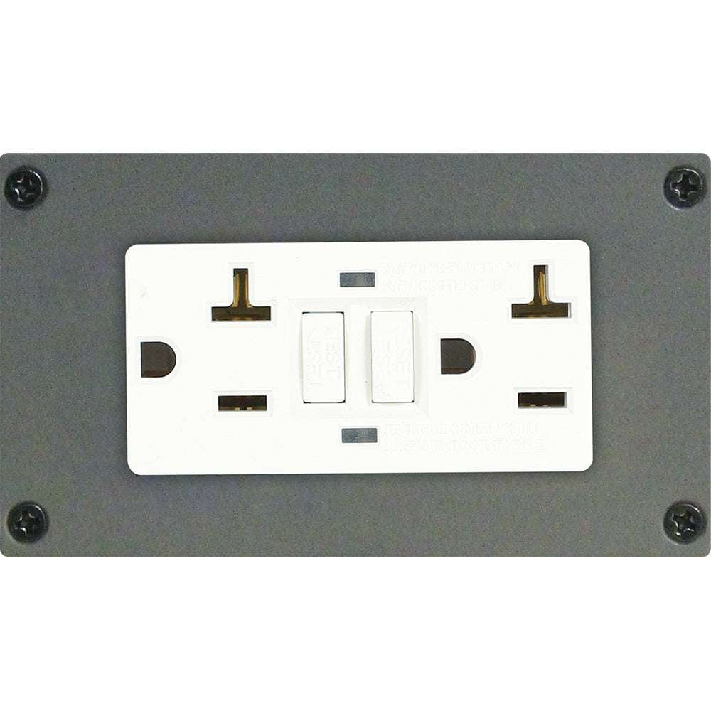 Xantrex Freedom X GFCI fault protected outlet with factory wired connector
