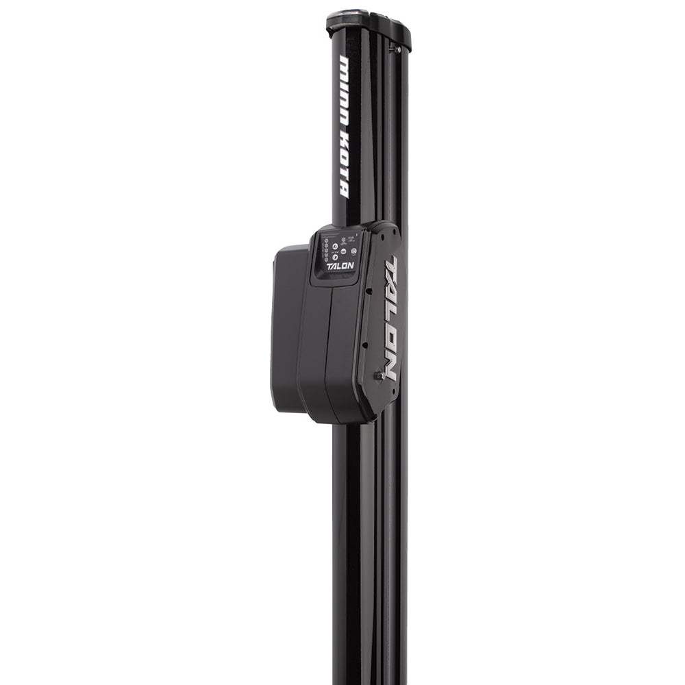 Minn Kota Talon BT 10' Shallow Water Anchor black vertical deployment boat anchor system