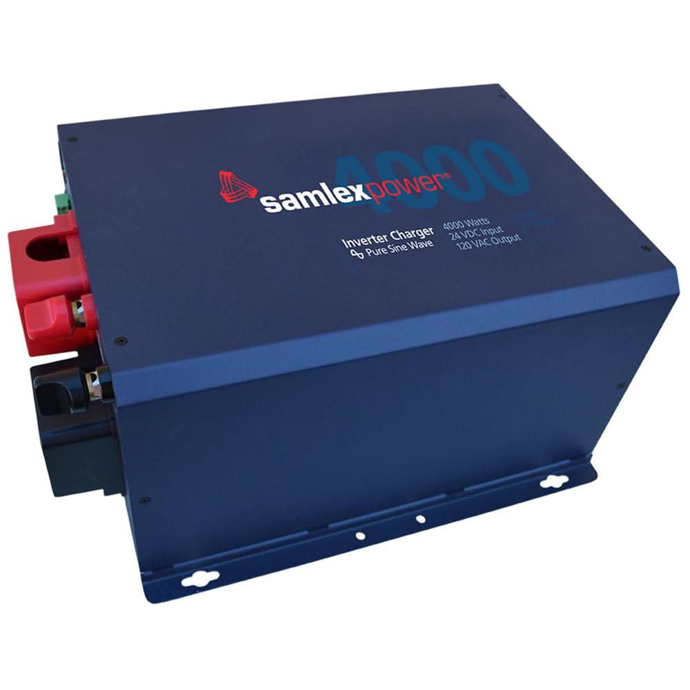 Samlex 4000W Pure Sine Inverter Charger 24V EVO-4024 unit for boats RVs off-grid power